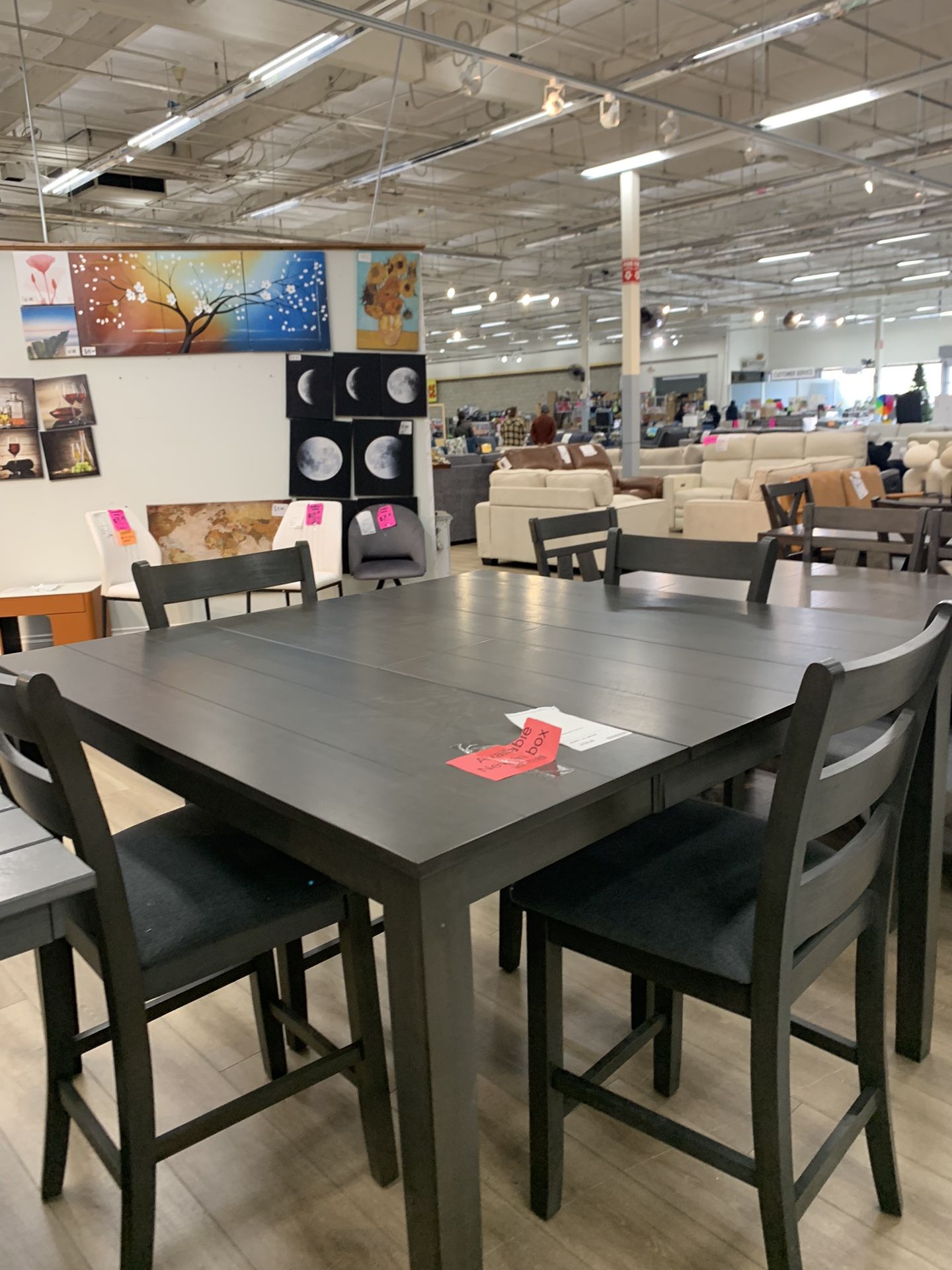 Counter Height 7pc Dining Set