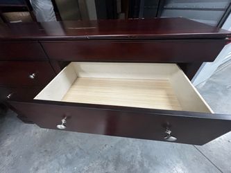 Cherry Wood Dresser new with scratches
