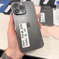 iPhone 14 Pro Max crack back fully functional 256Gb