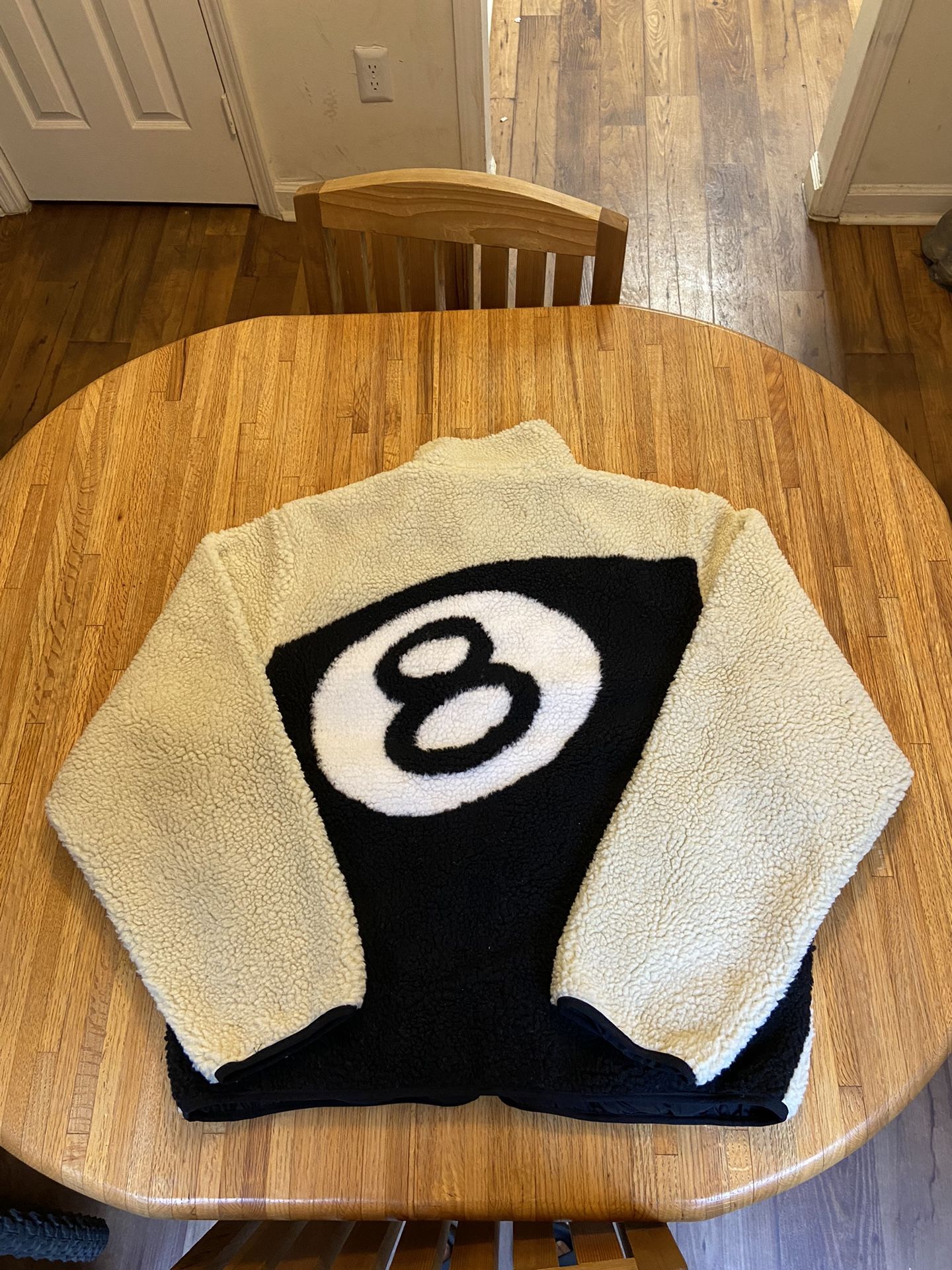 Stussy 8-ball Sherpa Reversible Jacket for Sale in Atlanta, GA