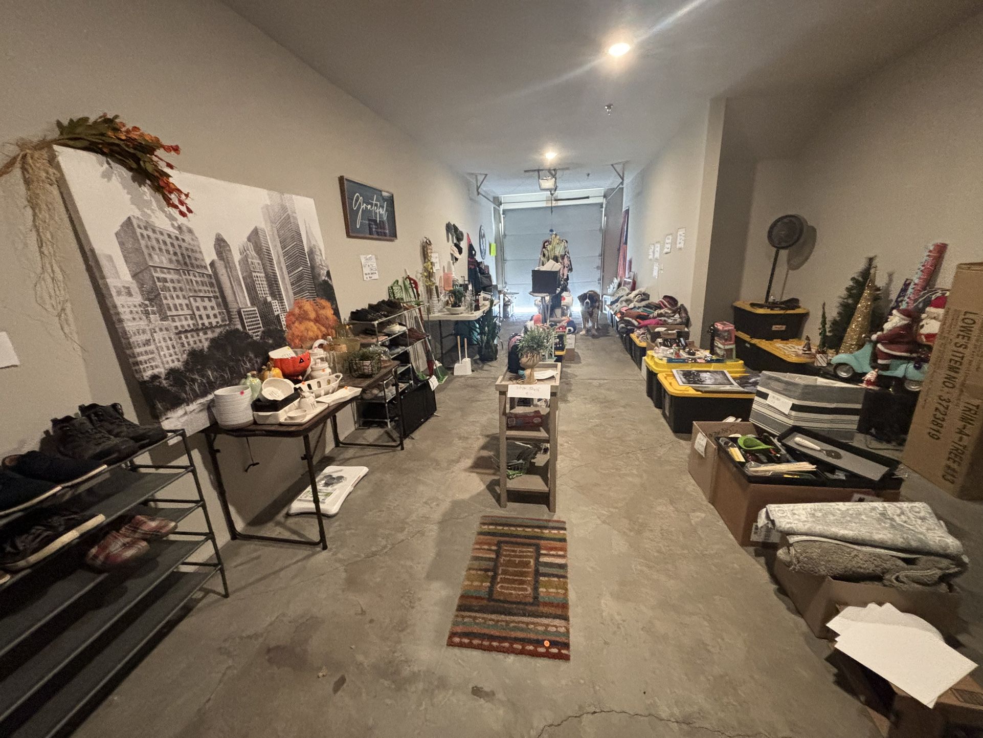 Heated garage sale!!