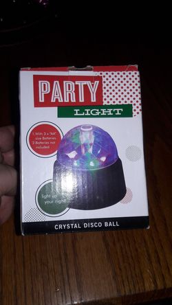 Crystal Disco Ball Party Light