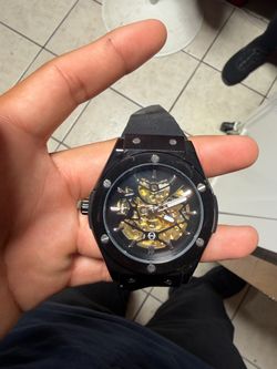 Black Skeleton  Watch