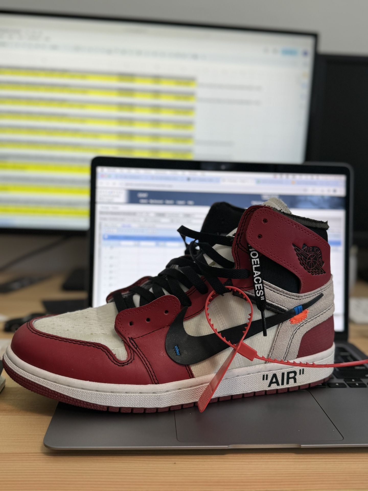 Offwhite Jordan 1 Chicago 10.5