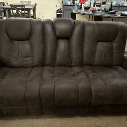 Leather Recliner And couch 