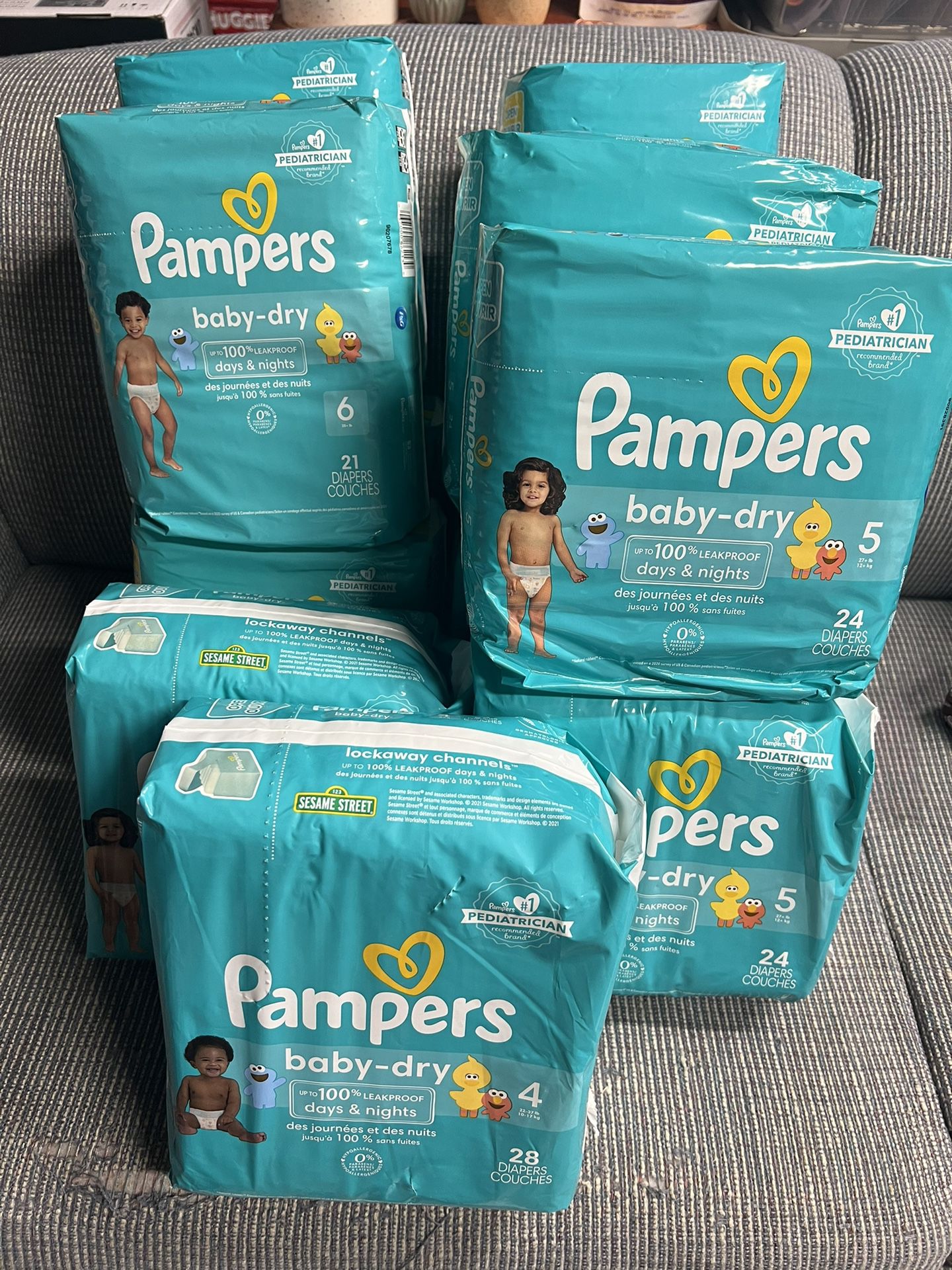 Pampers Diapers (selling By Each)