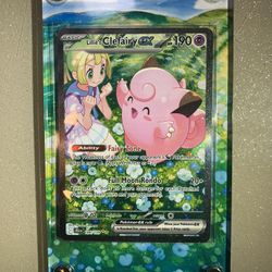 Pokemon Lillies Clefairy EX With Extended Art