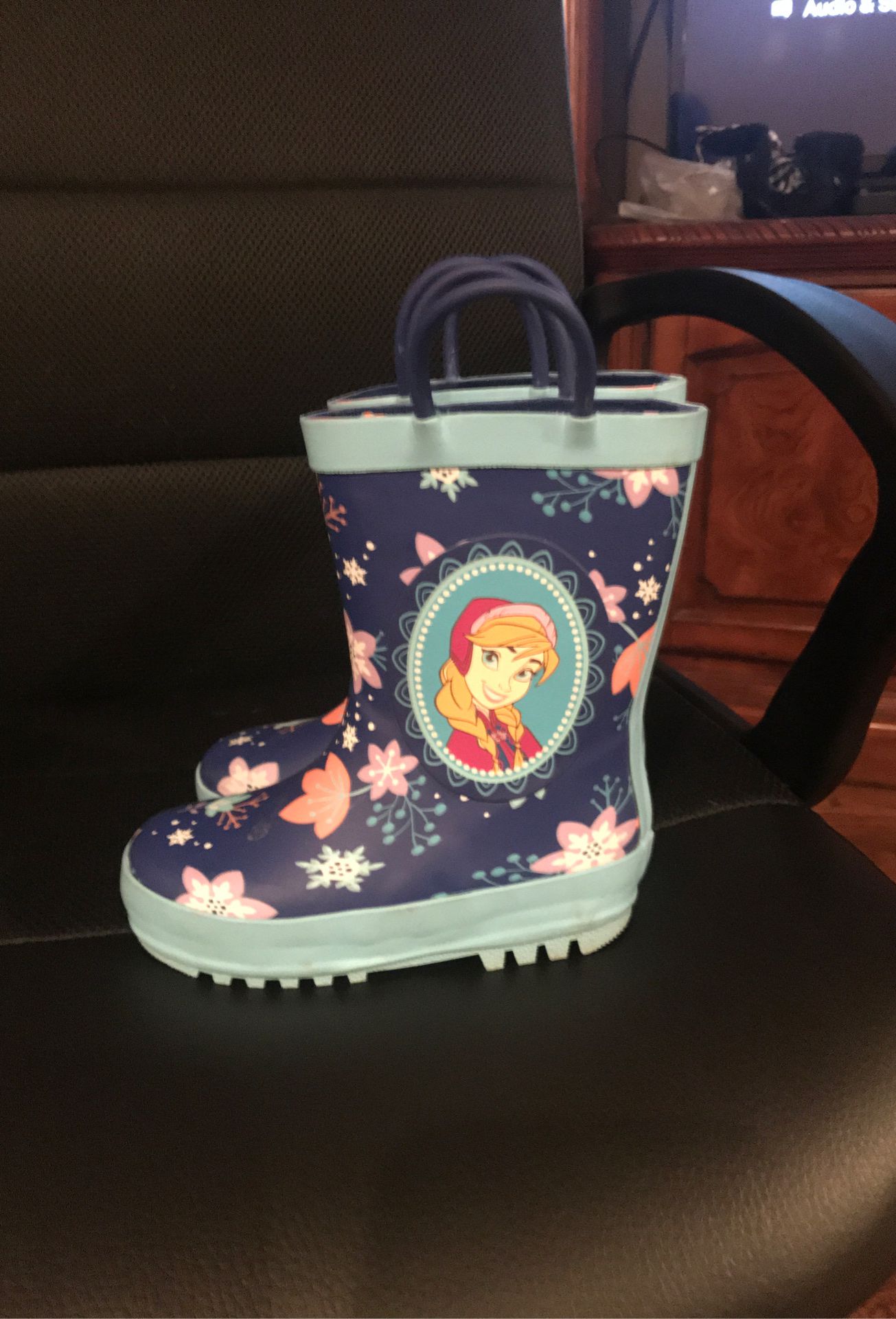 Disney frozen rain boots