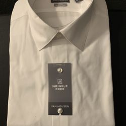 New Van Heusen Collar Shirt (White)