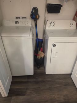Washer and Dryer