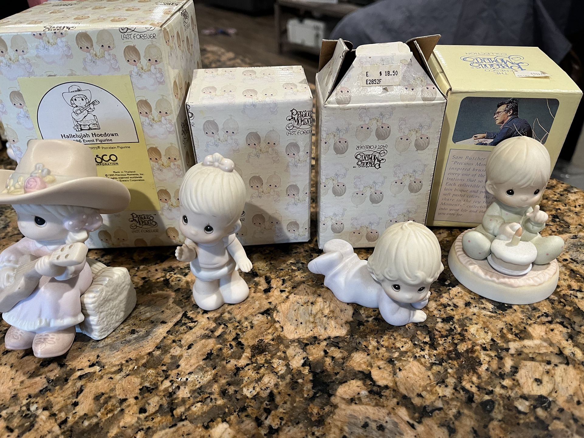 We Are Selling 66 Precious Moments Figurines As Seen In Photos!!