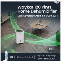 120 Pint Home Dehumidifier