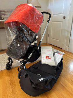 Bugaboo Cameleon 3 Stroller + Bassinet & Extra New Fabric Set