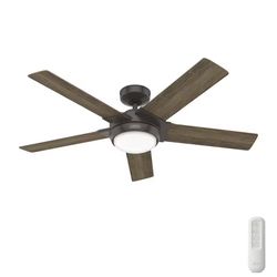 Hunter Byhalia 52 in. Ceiling Fan with Light Kit, Remote