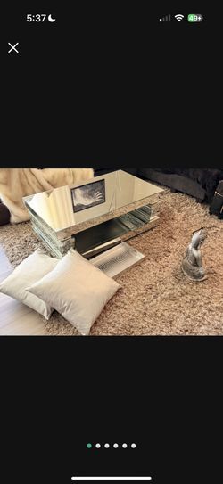 Mirrored  Coffee Table 