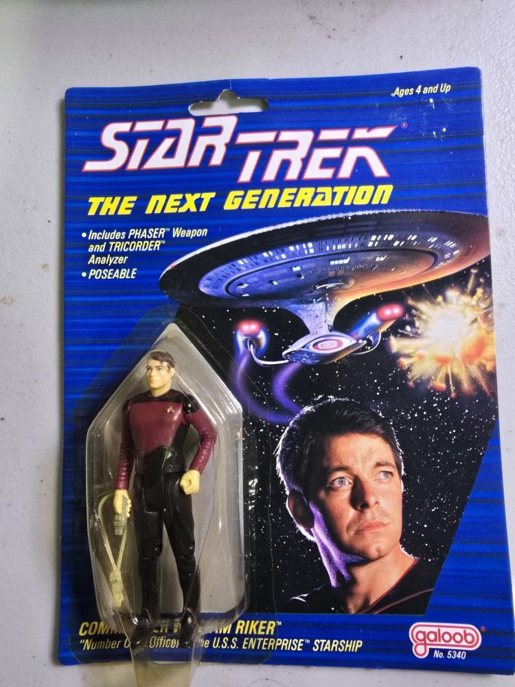 Star Trek Action Figure Collection Unopened