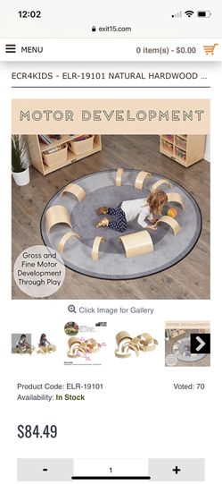 Brand New ecr 4 kids natural hardwood 10pcs arch blocks