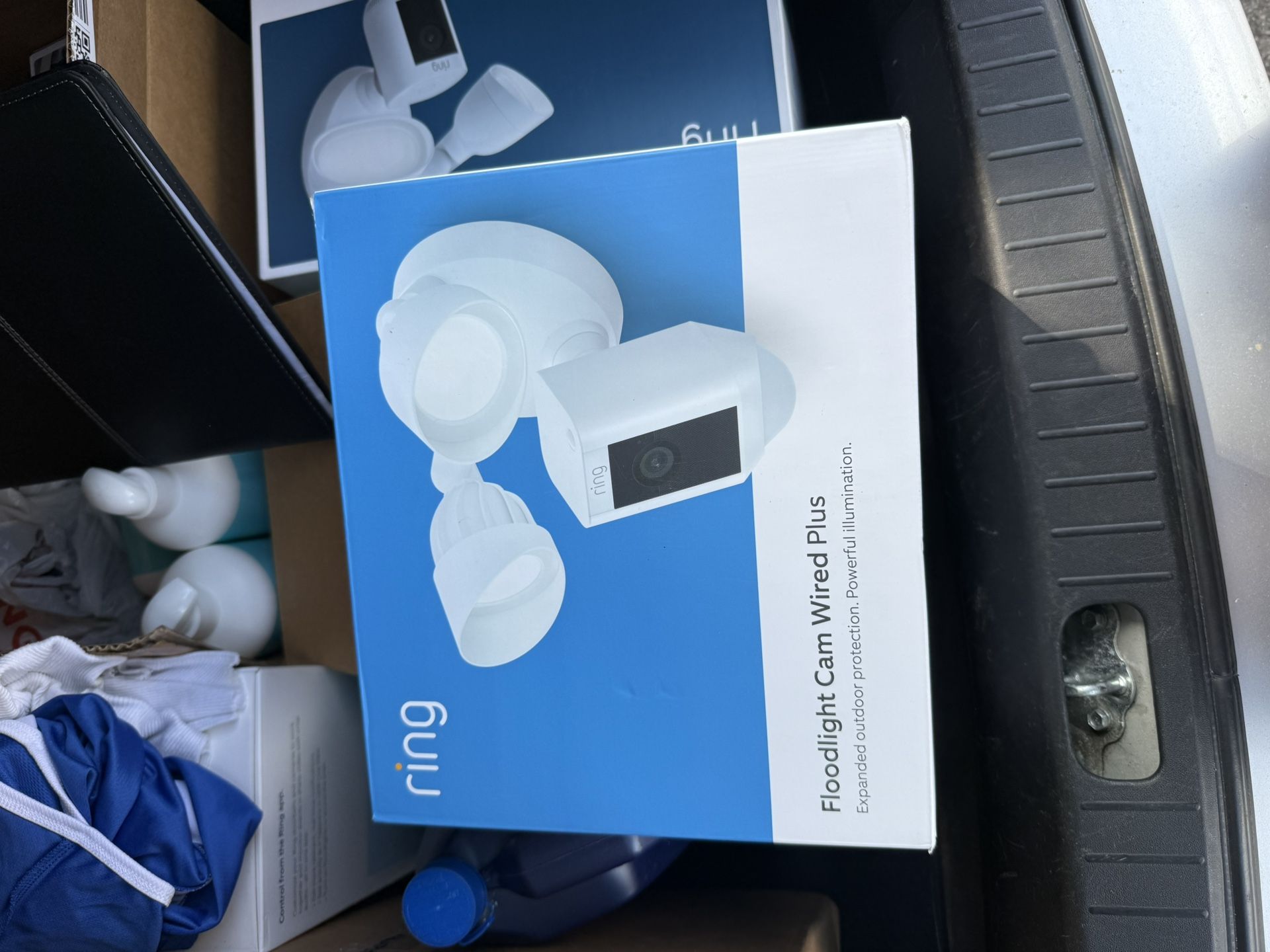 Unopened Ring Floodlight Cam Plus