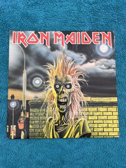 Iron Maiden Vinyl Record