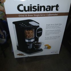 NEW Cuisinart Grind-N-Brew Single Serve System