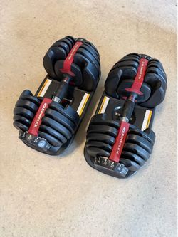 Bowflex adjustable dumbbells 552