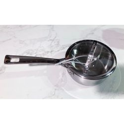 Cuisinart 1-Quart Tri-Ply Stainless Steel Saucepan – Brand New!