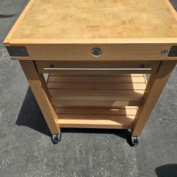Kitchen Island High End Solid Wood