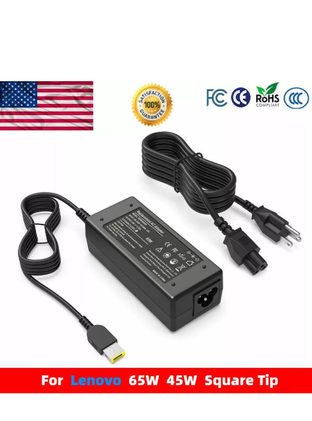 20V 2.25A AC Adapter for Lenovo ADLX45NCC2A ADLX45NLC2A ADLX45NLC3 ADLX45NLC3A