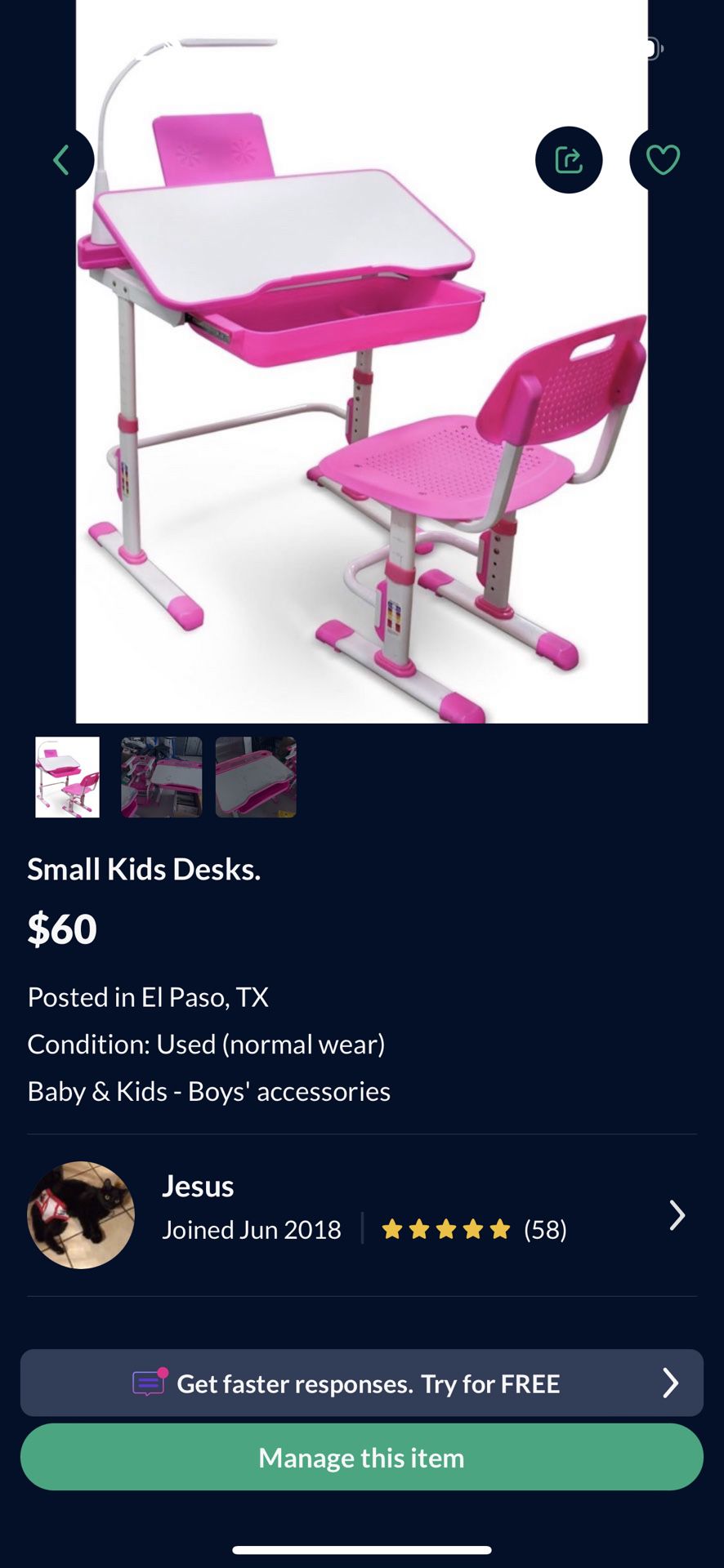 Small Kids Desks. 