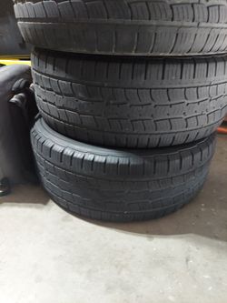 Used tires ....265/60R18 M+S
