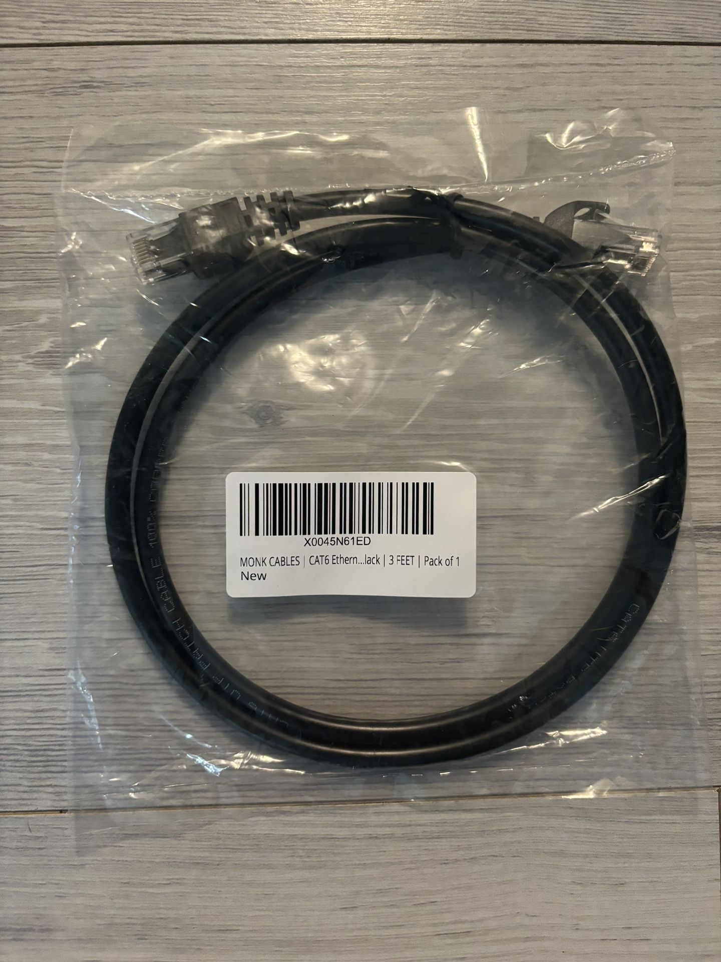 Cat 6 Ethernet 3ft.