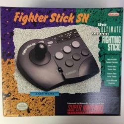  Super Nintendo New Fighter Stick 