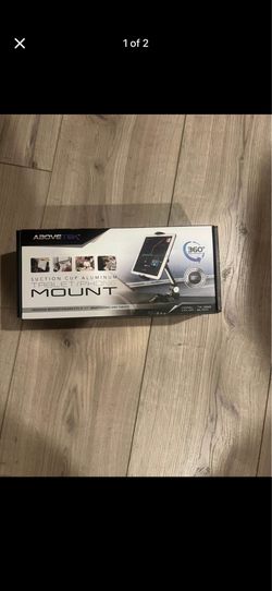 AboveTek suction cup aluminum tablet/phone Mount