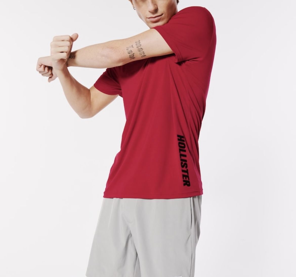Hollister Red Shirt (Medium)