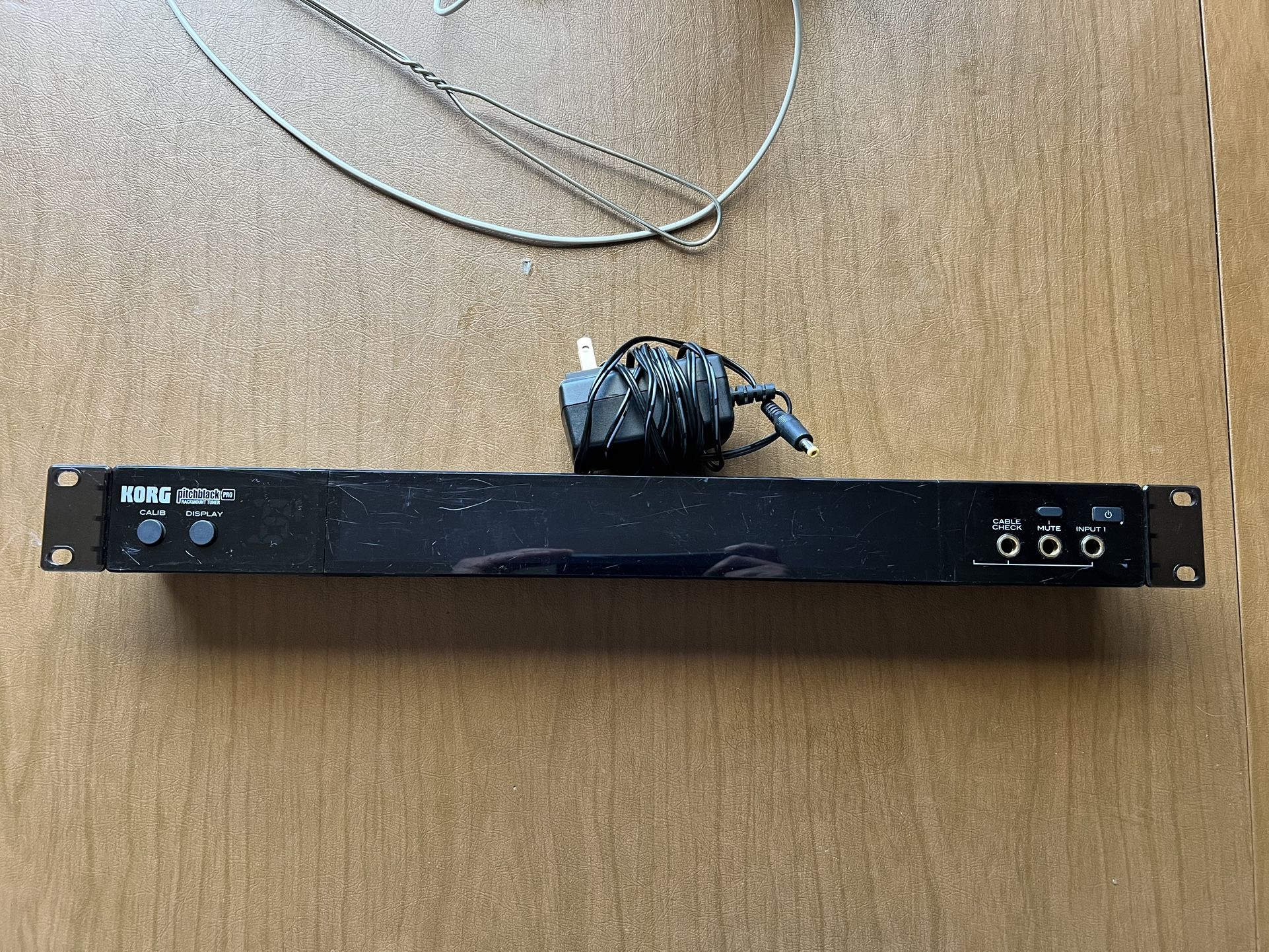 Korg PB-05 Pitchblack Pro Chromatic Rackmount Tuner