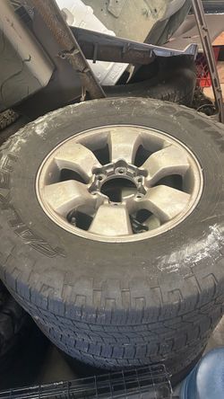 2004 4Runner stock wheels/tires