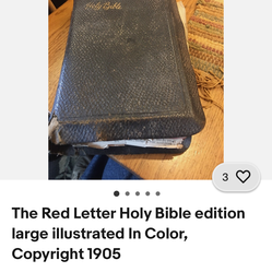 Antique bible