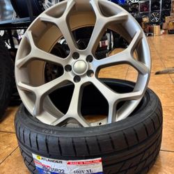22x9 Honeycomb Rines Y Llantas 265/35/22 Atlander