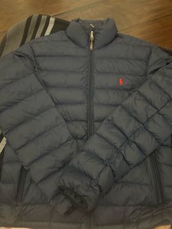 Ralph Lauren navy puffer jacket