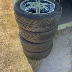 Great Deal 17 Rims N Tires All Four 