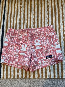 Patagonia Girls Summer Pink Shorts Medium