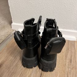 Black Combat Boots