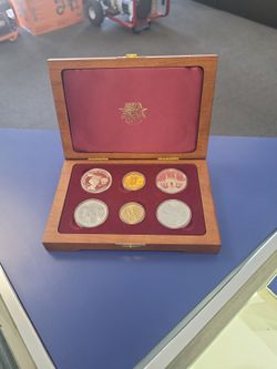 1984 Summer Olympics Gold N Silver Coins