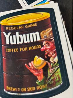 Vintage wacky packages, stickers, collector series