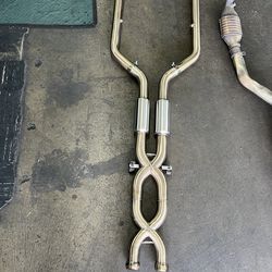 F1 sound -Double x pipe Catless e92 m3 exhaust