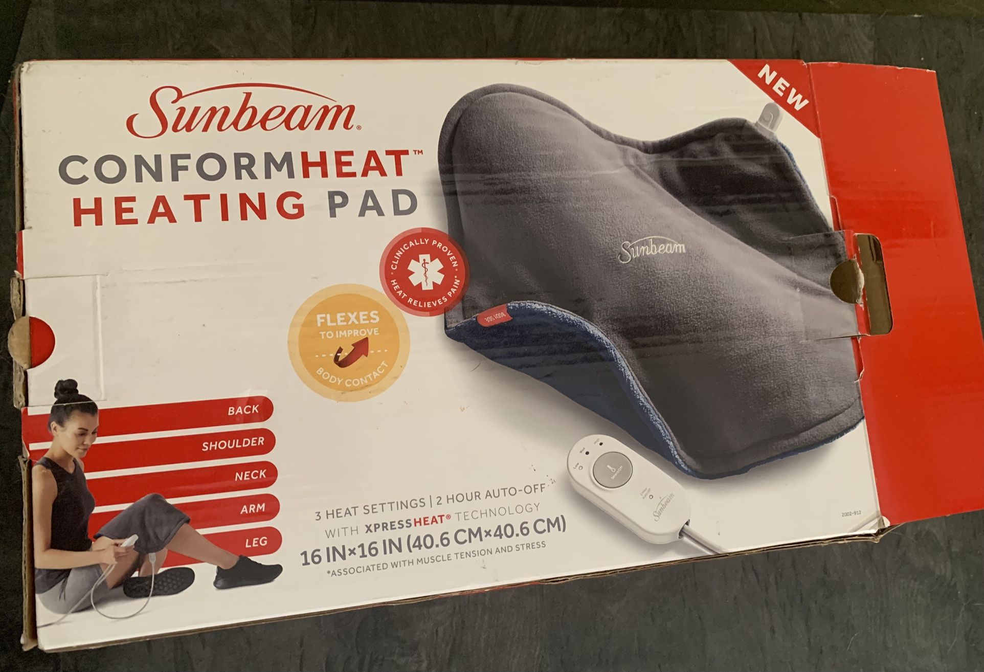 Sunbeam ConformHeat Heating Pad