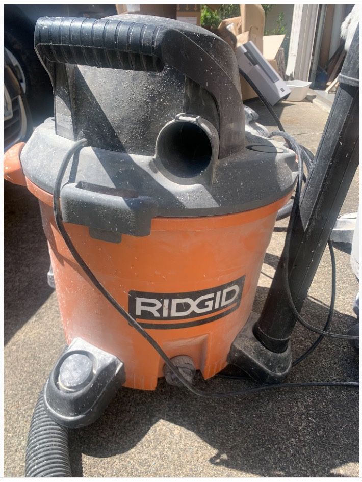 Rigid Dry, Wet Shop Vac 12 Gallons