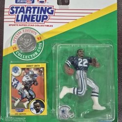 1991 Emmitt Smith Starting Lineup 