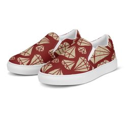 Blood Diamond Canvas Shoes