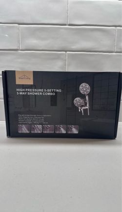Brushed Nickel High Pressure Shower Head